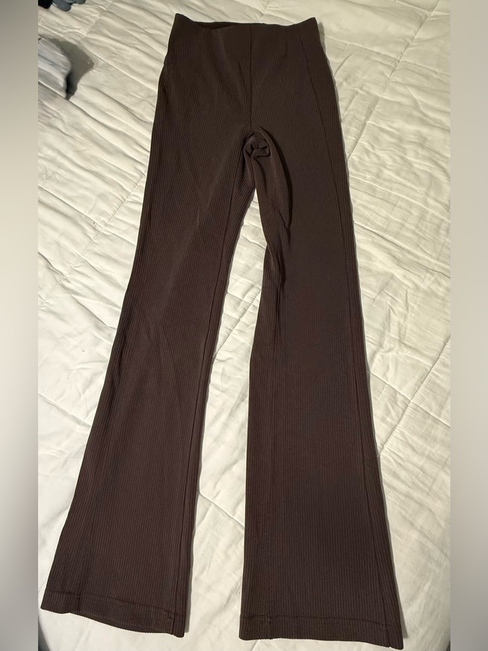 lululemon athletica Ribbed Boot-Cut Pants - Brown